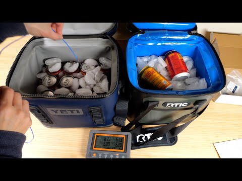 YETI FLIP 12 vs. RTIC 12 Soft Cooler 24 Hour Test