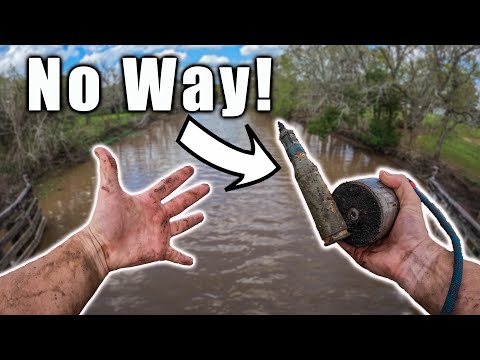 Lost US Military Equipment Discovered Magnet Fishing-Military Battleship Bullet Found Magnet Fishing