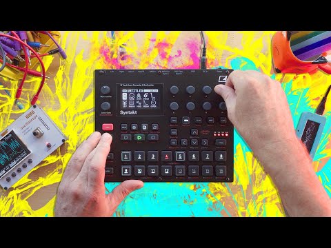 Elektron Syntakt 12 Track Drum Computer & Synthesizer 2022- Present - Black image 8