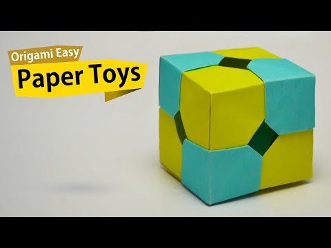 Origami Transformation Magic Cube Easy