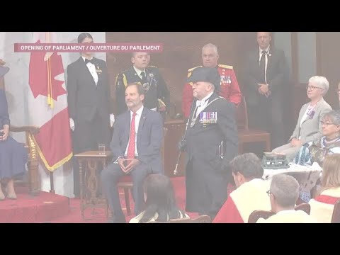 The Black Rod ceremony that had to take place before King's throne speech