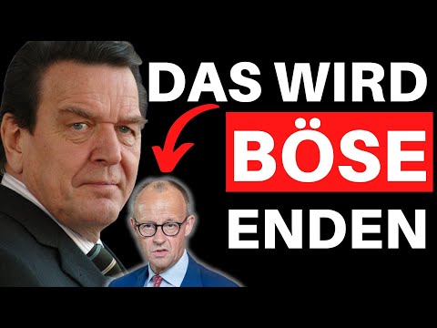 Schröder shocks everyone: Under Chancellor Merz we are threatened (...)