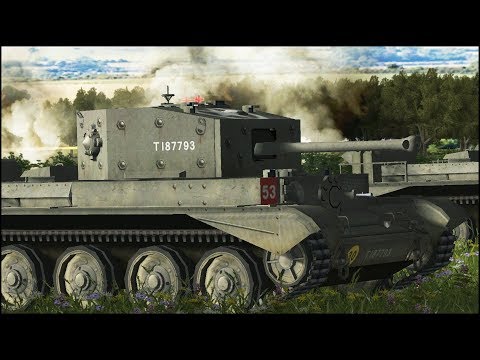 40 CROMWELL IV vs 20 PANZER IV - SIMULATION - Combat Mission Battle For Normandy