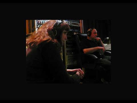 Georgina Taylor and Preston Heyman with Steve Musters at Raezor Studios London, UK,  2010