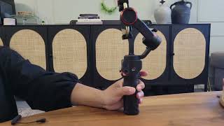 hohem M6 Gimbal Stabilizer for Smartphone 2023 - AI Tracker