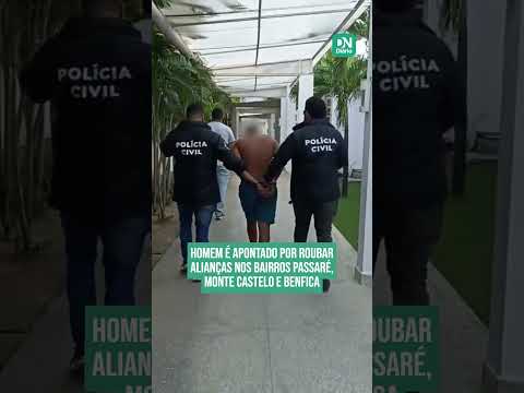 Suspeito de furto de joias em três bairros é preso em Fortaleza com auxílio de drone