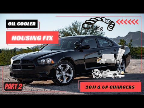2011-2020 DODGE CHARGER V6 OIL COOLER LEAK FIX!!! (O-Rings)