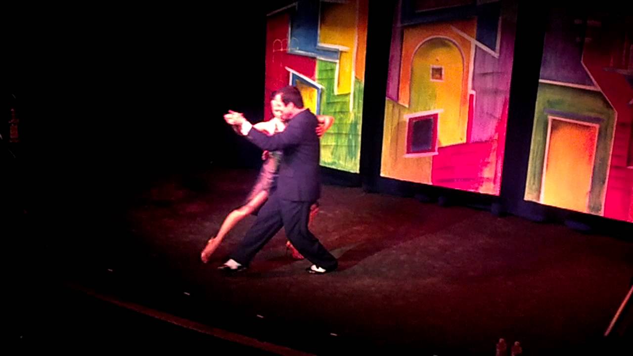 Sid Grant and Gayle Madeira improvising Argentine tango - El Choclo