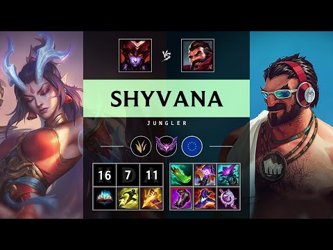 Shyvana Jungle vs Graves - EUW Master Patch 25.13