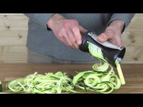 GEFU VIOLI slicer Manual Juodas ABS synthetics, Nerūdijantis plienas video