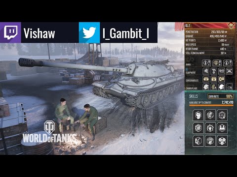 IS-7 - 4th/Gold Mark Game: 9.7K Damage: WoT Console - World of Tanks Console