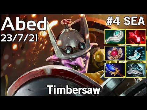 Abed  Timbersaw - Dota 2 7.11