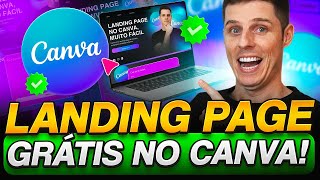 How to Create a Professional Landing Page in Canva for FREE (Step-by-Step 2026) + Free Template