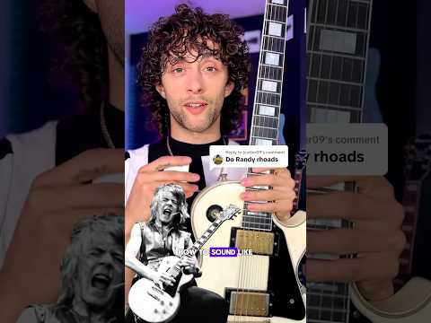 Randy Rhoads OZZY GUITAR sound.