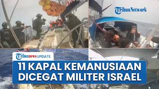 GPCI Sebut 11 Kapal Kemanusiaan Dicegat Angkatan Laut Israel, Jurnalis RI Turut Ditahan