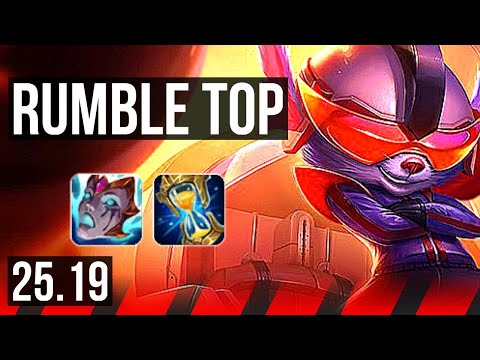 RUMBLE vs RENEKTON (TOP) | 10/2/3, Godlike | KR Master | 25.19