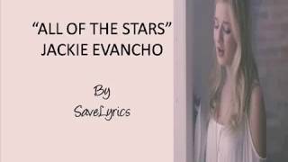 All of the Stars- Jackie Evancho [Lyrics]