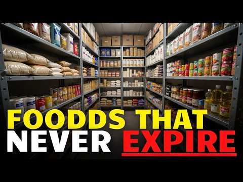 12 Foods That NEVER Expire (But Only If You Store Them RIGHT) - Ultimate Survival Guide 2026