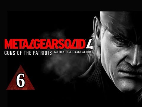 Metal Gear Solid 4 Walkthrough - Part 6 Frog Battle Let's Play MGS4 Gameplay Commentary