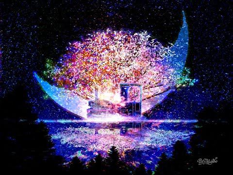 オーディオテクニカ2022年ノベルティカレンダー採用記念『桜月夜の詩〜少年と絵画の出会い』朗読／須賀由美子、詩・CG／山下重人