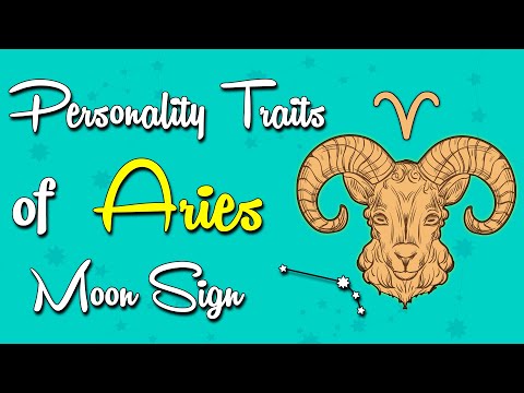 Personality Traits of the ARIES Moon Sign