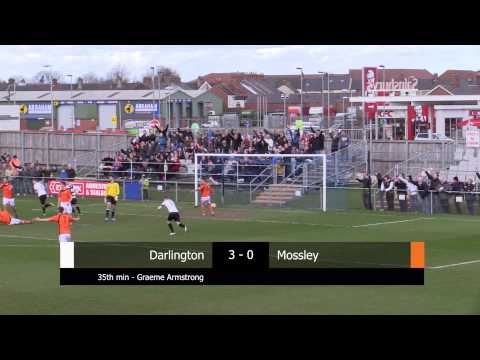 Darlington 3-1 Mossley - Evo-Stik First Division North - 2014/15
