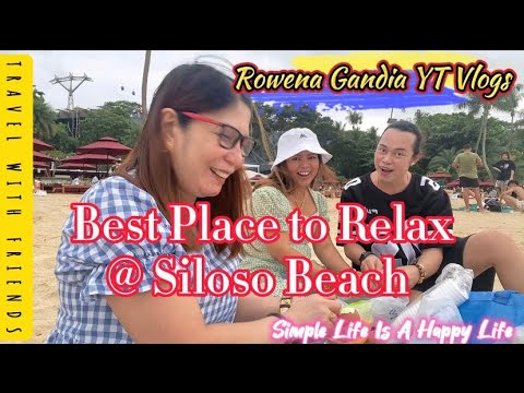 Siloso Beach @ Sentosa | Best Place to Relax #silosobeach #relaxingmoment #memorablemoment