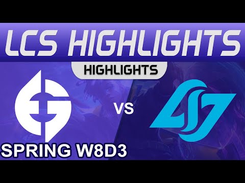 EG vs CLG Highlights LCS Spring Season 2022 W8D3 Evil Geniuses vs Conter Logic Gaming by Onivia