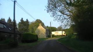 preview picture of video 'Driving On The D20 & D50a La Croix-Tasset To Peumerit-Quintin, Brittany, France  23rd April 2011'