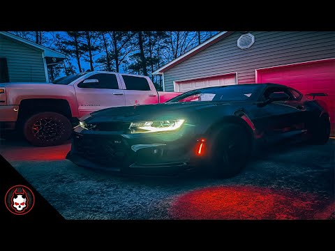 2021 Chevrolet Camaro ZL1 1LE Walkaround at Night | Fully Loaded | The Sinister Camaro Spec