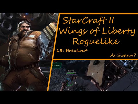 WoL Roguelike(Brutal) - Breakout: 2/3 Stealth heroes! (Engineer build). Starcraft 2