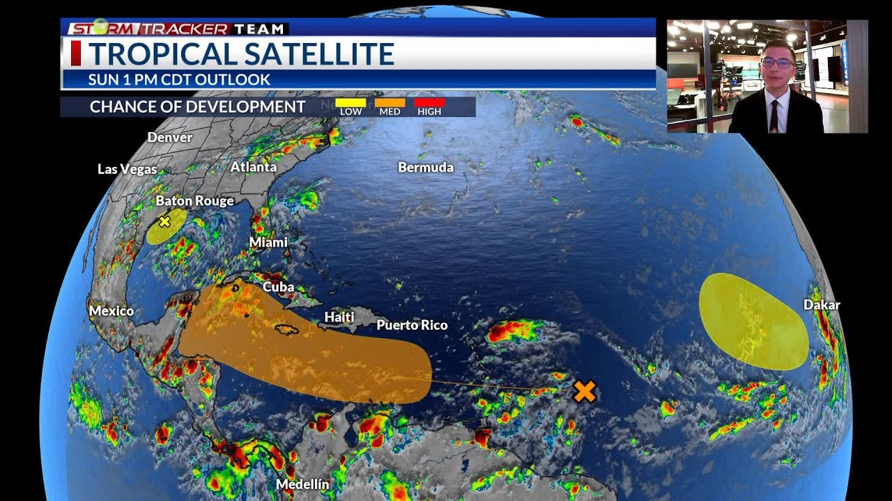 Tropical Update - 9/1/24: Gulf disturbance to bring more rain to Louisiana this week