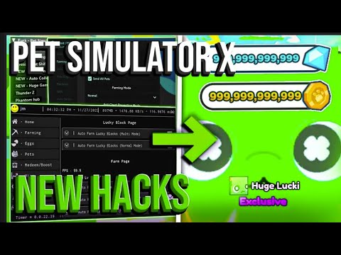 📜QUESTS UPDATE ROBLOX Pet Simulator X PSX Hack Script GUI Auto Farm, Dupe Pets! Pastebin 2025