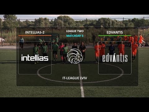 Intellias-2- Edvantis (Друга ІТ-Ліга Літо 2019, Огляд Матчу)