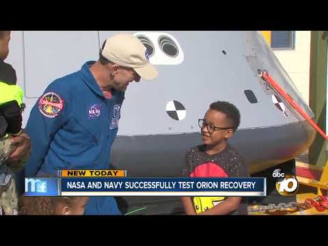 NASA and Navy successfully test Orion recovery