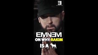 Eminem Explains Why RAKIM Is A GOAT🐐