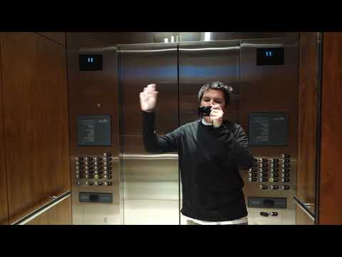 VERY NICE Otis Gen2 MRL Traction Elevators at Fairmont Pacific Rim, Vancouver, BC