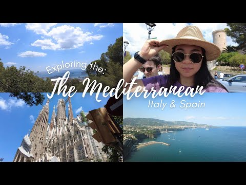 We Tried a Mediterranean Cruise with Royal Caribbean | Exploring Italy & Spain | Travel Vlog pt.1