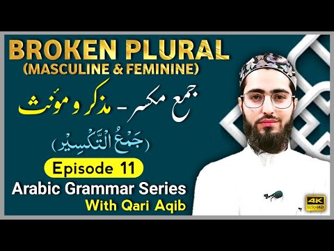 JAMA MUKASSAR | Broken Plural | Arabic Grammar Series | Ep- 11 | Qari Aqib