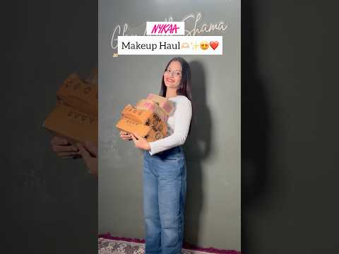 Nykaa Makeup Haul #shorts #makeup