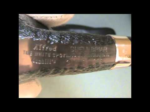 Dunhill White Spot Pipe Zodiac Horse 2014 Shell - Novelli.it