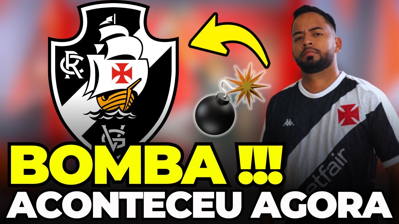 BOMBA NESTA TARDE: INCRÍVEL! DECISÃO PEGOU TODOS DE SURPRESA NO VASCO! NOTÍCIAS DO VASCÃO AGORA