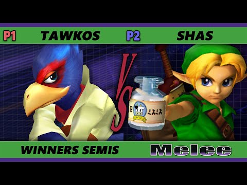 S@X 453 Winners Semis - Tawkos (Falco, Fox) Vs. Shas (Young Link) Smash Melee - SSBM