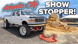 1 of 1 Duramax OBS Ford Takes Over Atlantic City Truck Meet!