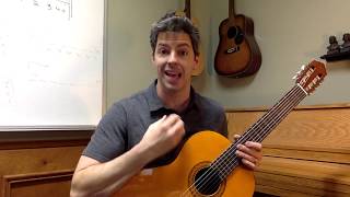 Video thumbnail for Guitar Review: The Yamaha C40 Classical Guitar. A fantastic guitar! by 5 Minute Music