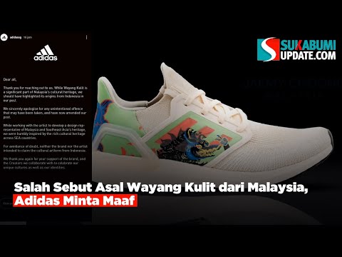 Salah Sebut Asal Wayang Kulit dari Malaysia, Adidas Minta Maaf