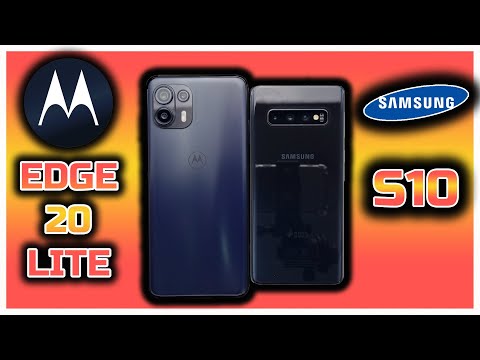 MOTOROLA EDGE 20 LITE VS SAMSUNG S10 SPEED TEST
