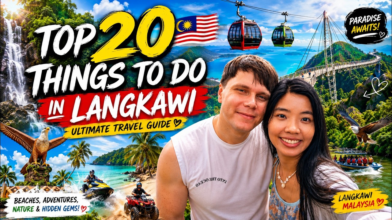LANGKAWI TOUR 2026 🇲🇾 | 20 Best Attractions in Langkawi Malaysia