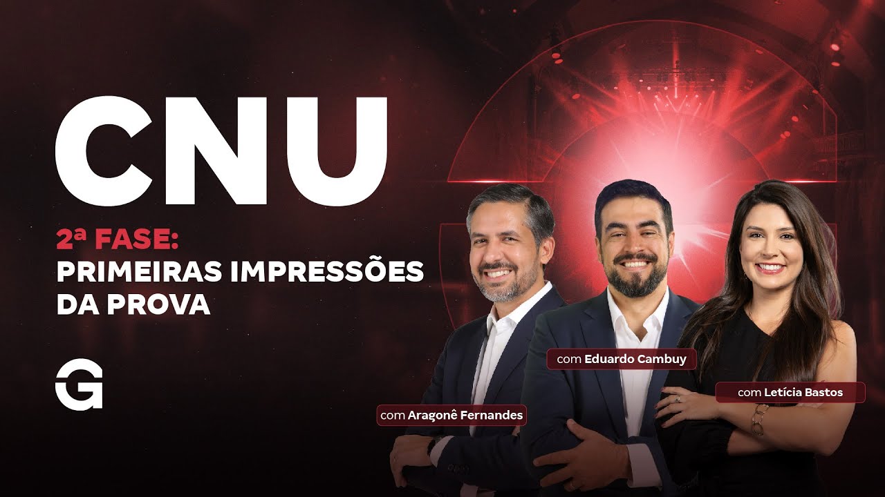 CNU 2025 | 2ª Fase: Primeiras Impressões da Prova Discursiva