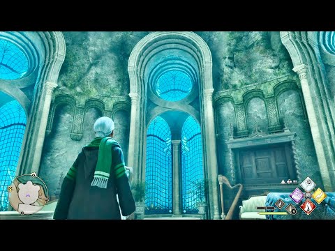 Hogwarts Legacy Slytherin Commonroom 4K